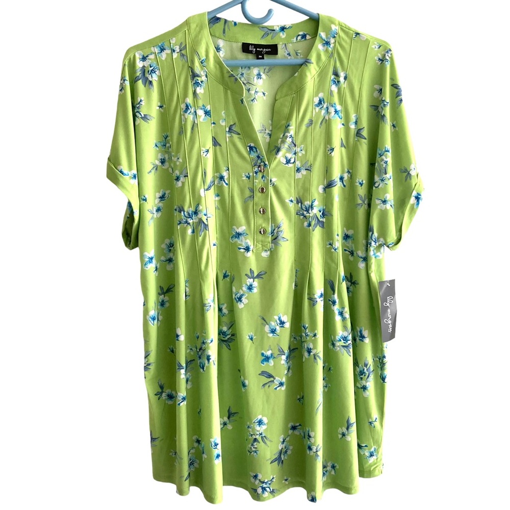 Lily Morgan | Floral Blouse
